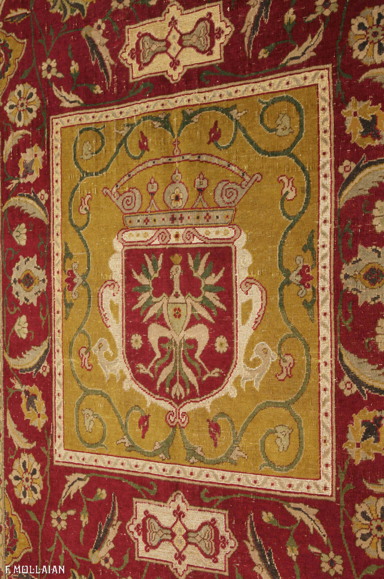 Teppich Indisch Antiker Polonaise n°:34246928
